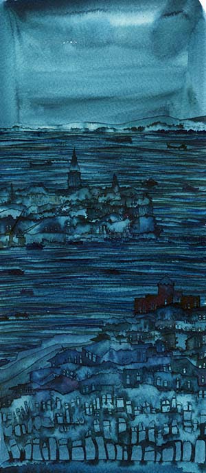 hlch, 15X35, watercolor, 2010 hlch