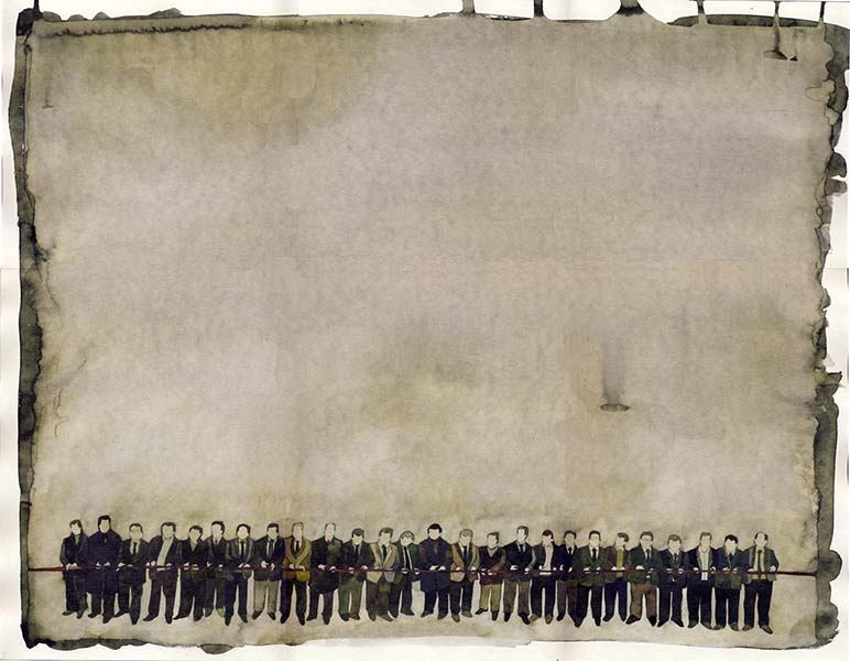 krdl, 70X50, watercolor, 2013 krdl