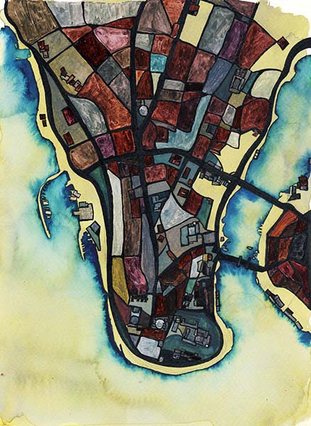 onOldContinents, 20X30, karışık, 2011 onOldContinents